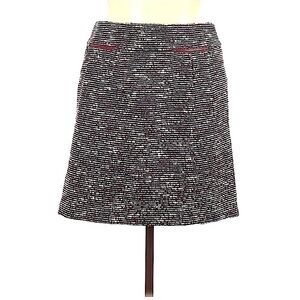 𝅺ANN Taylor Loft Polyester Cotton Tweed Skirt Size 14
